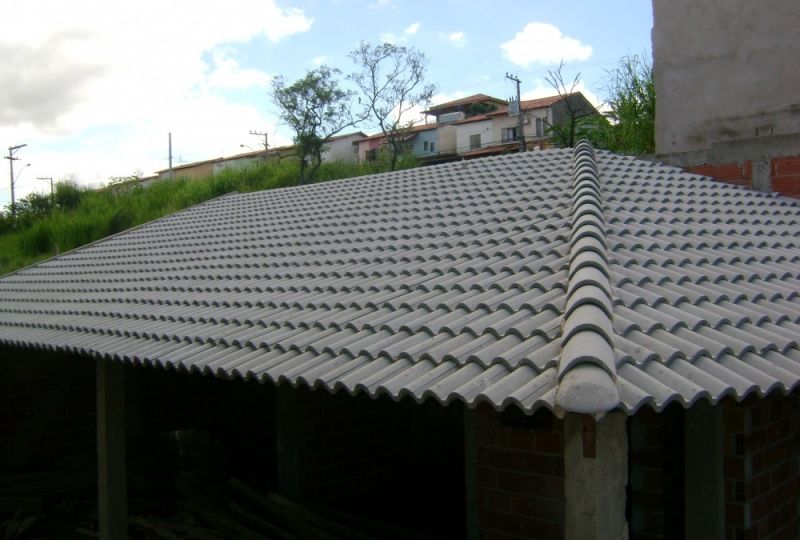 Pigmento para Telhados em Mairiporã - Cumeeira Inicial para Telha