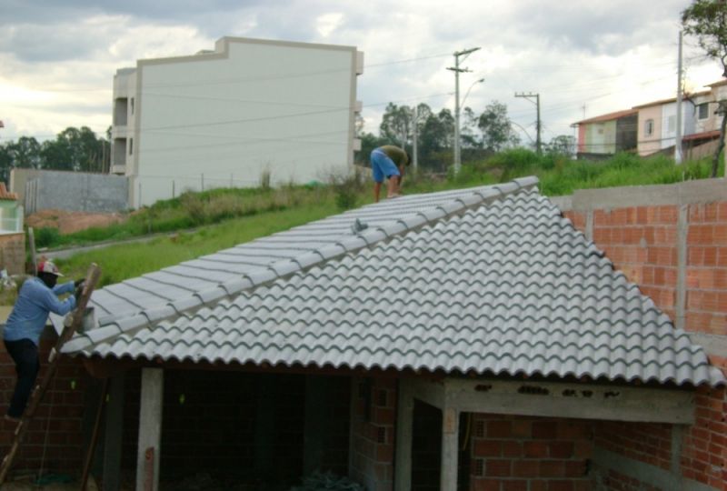 Telha de Argamassa Cumeeira Preço no Itaim Paulista - Telha de Argamassa Colorida