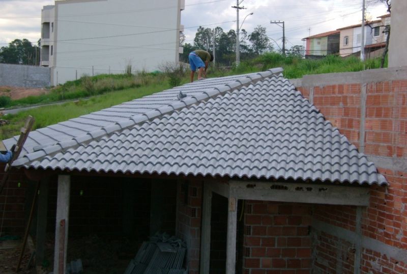 Telha de Argamassa Esmaltada em Taboão da Serra - Venda de Telha de Argamassa